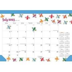 BrownTrout Busy Bees 14 Calendar Monthly Desk Pad Calendar