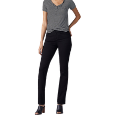 Lee Women Clothing Lee Flex Motion Regular Fit Straight Leg Jeans - Black