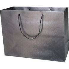 JINMING 12 Extra Large Gift Bags 16x6x12 Inches, Matte Black Gift Bags, Premium Gift Bags with Handles for All Occasions