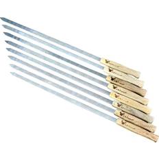 Stainless Steel Skewers G & F Products 17 Long Large Brazilian-Style BBQ Skewer