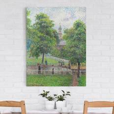 Leinwandbild Saint Anne''s Church, Kew, London von Camille Pissarro Wanddeko