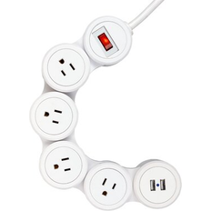 Basic Power Strip - Without Cable and Without Switch – Garza
