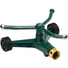 Garden Sprinklers Melnor 3-Arm Revolving Sprinkler with Wheels