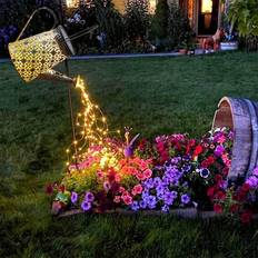 VOOKRY Watering can with Lights Large Solar Lanterns