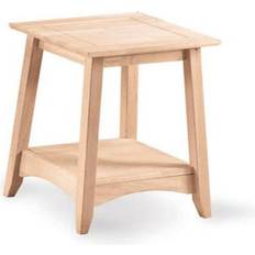 Tall end tables International Concepts OT-4TE Bombay Small Table