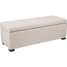 Black Storage Benches Safavieh Maiden Large Storage Bench