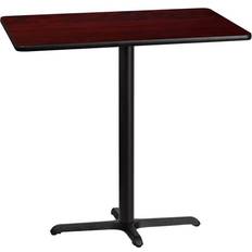 Bar Tables Flash Furniture Stiles 30'' Mahogany Laminate Bar Table