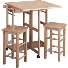 Space saver dining table Winsome Wood Suzanne 3 Saver Dining Set