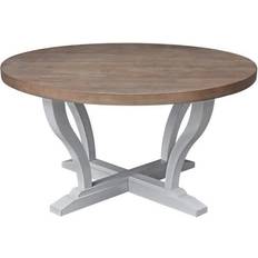 Furniture International Concepts LaCasa Sesame/Chalk Solid Wood Coffee Table