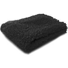 Ceannis Curly Lamb Blankets Black