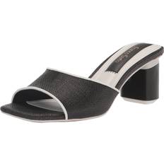 Franco Sarto Slippers & Sandals Franco Sarto Women's Linley Slide Sandals Heeled, Black Raffia