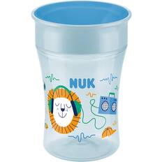 Plast Kopper Nuk Magic Cup with Drinking Rim & Lid 230ml