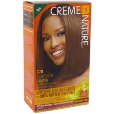 Permanent Hair Dyes Creme of Nature Rich Liquid Hair Color C20 Light Golden Butter