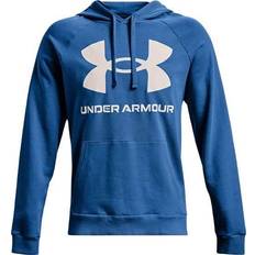 Under Armour Men's Rival Fleece Big Logo Hoodie - Blue