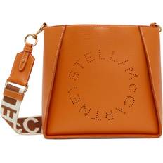 Stella McCartney Perforated Logo Shoulder Bag - Orange