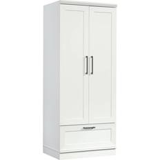 White Clothing Storage Sauder Homeplus Soft Wardrobe