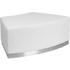 Flash Furniture HERCULES Alon Series Melrose White LeatherSoft Armchair