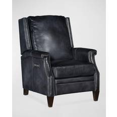 Hooker Furniture Collin Dark Wood Recliner Armchair