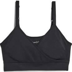 Ingrid+Isabel Cooling Crossover Nursing Bra Black