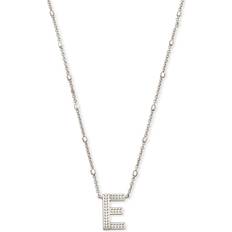 Kendra Scott Letter A-Z Pendant Necklace - Silver