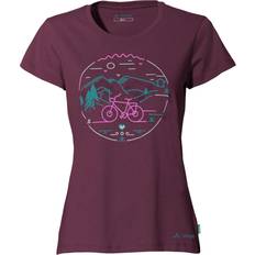 Vaude Women's Cyclist T-shirt V - Cassis