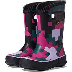 Bogs Rainboot Camo Shoes Kids Black Multi 72996-9-13