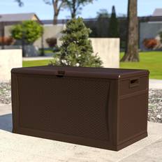 Deck Boxes Flash Furniture Nobu 120 Gallon