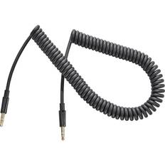 Cables Insignia 9-Foot Coiled Cable with Premium 3.5mm Connectors