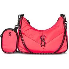 Steve Madden Sporty Cross Body Bag in Neon Pink Multi