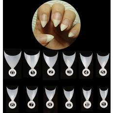 French tips nails Nails French Nail Tips 600Pcs Short