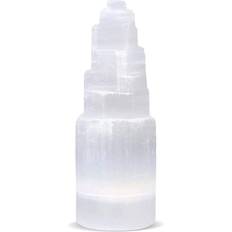 WBM Selenite Skyscraper Tower Natural Healing Crystal Stone Perfect Gift Without Cord 5-7lbs