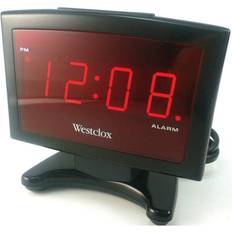 Alarm Clocks Westclox 70014 digital led plasma alarm clock