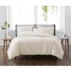 King Duvet Covers Cannon Heritage Solid 3 Duvet Cover Natural, White, Yellow