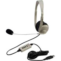 Headphones Califone 3064AV-USB Lightweight Multimedia Via Ergoguys