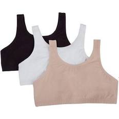 Girls Bralettes Children's Clothing Fruit of the Loom girls built up strap cotton sports bra, pack