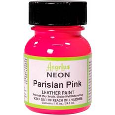 Angelus Neon Acrylic Leather Paint Parisian Pink 29.5ml