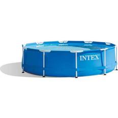 Intex Freestanding Pools Intex Metal Frame Above Ground Pool Ø3.05x0.8m