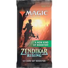 Wizards of the Coast Board Games Wizards of the Coast Magic The Gathering Zendikar Rising Set Booster Pack