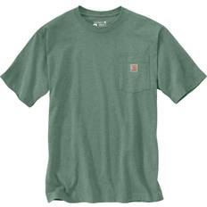 Carhartt Men's K87 Pocket T-shirt - Jade Heather