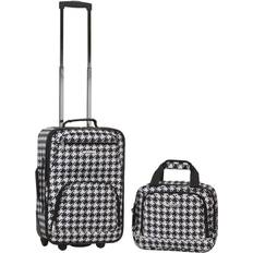 Suitcase Sets Rockland Fashion Softside Upright 2 Luggage