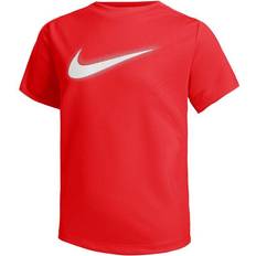 Nike Boys Dri-FIT Multi Short Sleeve GX Top Boys' Grade School University Red/White