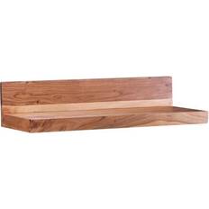 Natur Wandregale Wohnling Wandboard Tarma Massivholz Wandregal