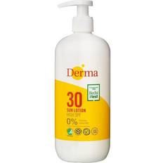 Pumpeflasker Solkremer Derma Sollotion SPF30 500ml