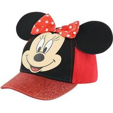 Disney Little Girls Minnie Mouse Character 3D Pop Baseball Cap, Age 4-7 Pink