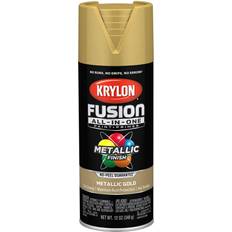 Krylon Fusion All-In-One Spray Paint Metallic Gold 12 oz
