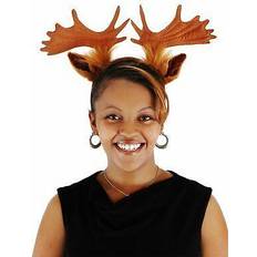Animals Accessories Elope Moose ears & antlers headband