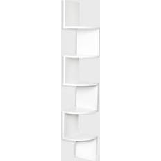 Wall Shelves Danya B XF11035W 5-Tier Corner Mount Display Wall Shelf