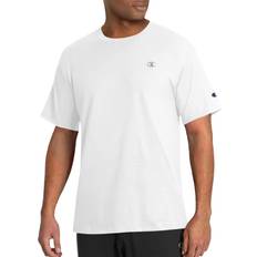 Champion Men's Big & Tall Crew Neck Short Sleeve T-shirt - White