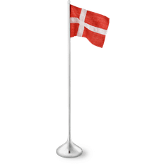 Blå Dekorasjoner Rosendahl Table Flag Danish Dekorasjon