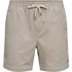 Herre - M Shorts Polo Ralph Lauren Prepster Corduroy Drawstring Shorts - Khaki Stone